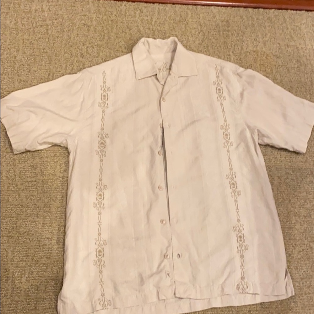 Men’s tommy bahama silk shirt